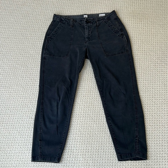 Gap girlfriend crop canvas pants size 4 - Picture 1 of 7